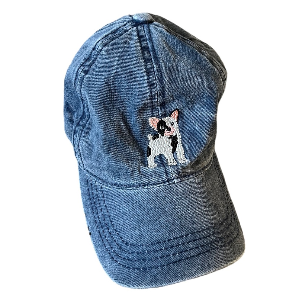 David and Young Frenchie Adjustable Hat